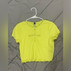 Neon Yellow Top